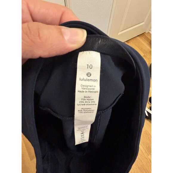 Lululemon Women's Size 10 Blue On The On The Move 26/27 Inseam Dress Pants EUC - Picture 10 of 10